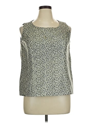 Danny & Nicole Sleeveless Blouse (view 1)