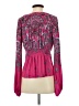 Free People 100% Polyester Pink Long Sleeve Blouse Size XS - photo 2