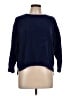 Eileen Fisher 100% Cotton Blue Pullover Sweater Size L - photo 1