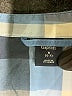 Gap Kids 100% Cotton Checkered-gingham Blue Short Sleeve Button-Down Shirt Size 6 - 7 - photo 3