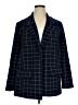 Liverpool Los Angeles Plaid Blue Blazer Size 1X - photo 1