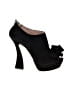 Miu Miu 100% Suede Solid Black Heels Size EU 38 - photo 1