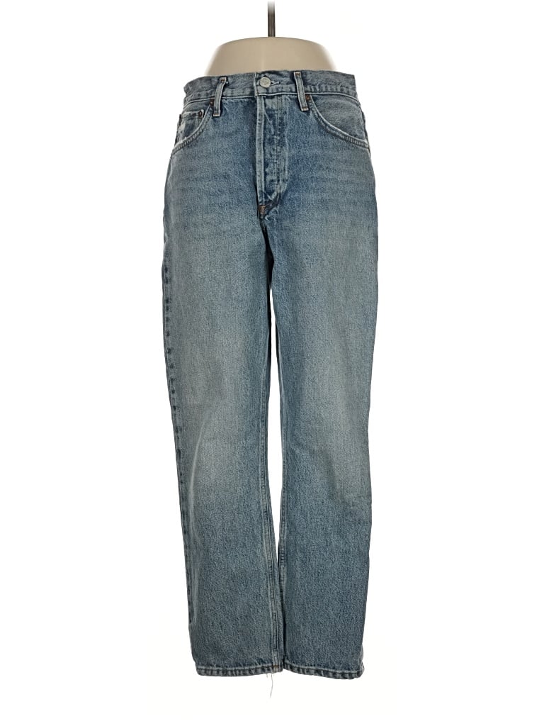 Pre-owned Agolde Jeans In Blue