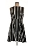 Bar III 100% Polyester Stripes Black Casual Dress Size L - photo 1