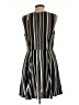 Bar III 100% Polyester Stripes Black Casual Dress Size L - photo 2