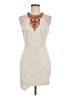 Bebe Ivory Casual Dress Size M - photo 1