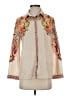 Unbranded 100% Polyester Paisley Ivory Long Sleeve Blouse Size S - photo 1