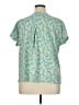 J.Jill Teal Short Sleeve Blouse Size XL - photo 2