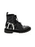 Valentino Garavani 100% Leather Black Combat Boot Size EU 35 1/2 - photo 1
