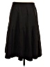 Ann Taylor LOFT Solid Black Formal Skirt Size 4 - photo 2
