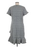ECI Plaid Gray Casual Dress Size 8 - photo 2