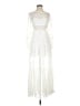 LoveShackFancy 100% Polyester Ivory Cocktail Dress Size 0 - photo 1