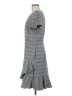 ECI Plaid Gray Casual Dress Size 8 - photo 5