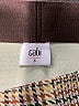 CAbi Plaid Brown Casual Skirt Size S - photo 4