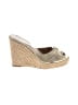 Delman Shoes Gold Wedges Size 8 1/2 - photo 1