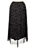 ESQUALO Stars Black Casual Skirt Size XL - photo 1