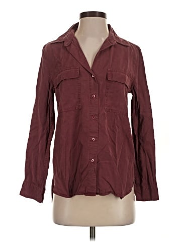 Babaton Long Sleeve Button-Down Shirt (view 1)