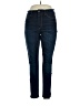 Seven7 Solid Blue Jeans Size 14 - photo 1
