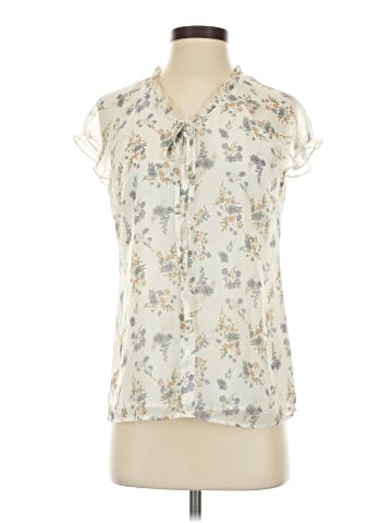 Allegra K Short Sleeve Blouse (view 1)