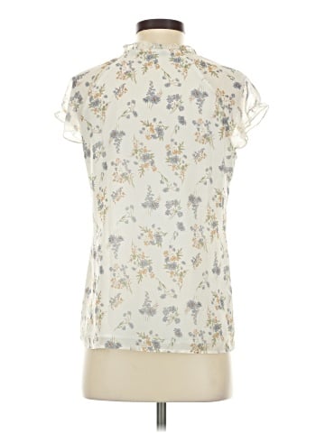 Allegra K Short Sleeve Blouse (view 2)