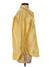YFB Solid Yellow Long Sleeve Button-Down Shirt Size S - photo 4