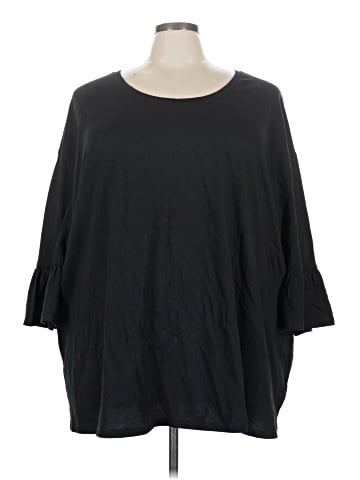 Roaman's 3/4 Sleeve T-Shirt (view 1)