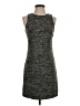 Aqua Tweed Gray Casual Dress Size S - photo 1