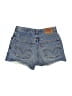 Levi's 100% Cotton Blue Denim Shorts Size 16 - photo 2