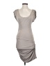 Max Studio Solid Gray Cocktail Dress Size XS - photo 1