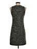 Aqua Tweed Gray Casual Dress Size S - photo 2