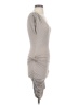 Max Studio Solid Gray Cocktail Dress Size XS - photo 4