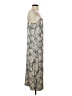 H&M 100% Polyester Animal Print Gray Casual Dress Size S - photo 4