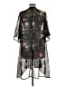 American Eagle Outfitters 100% Polyester Black Kimono Size L - photo 2