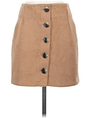 Bershka Faux Leather Skirt (view 1)
