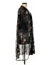 American Eagle Outfitters 100% Polyester Black Kimono Size L - photo 4