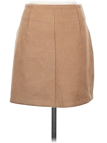 Bershka Faux Leather Skirt (view 2)