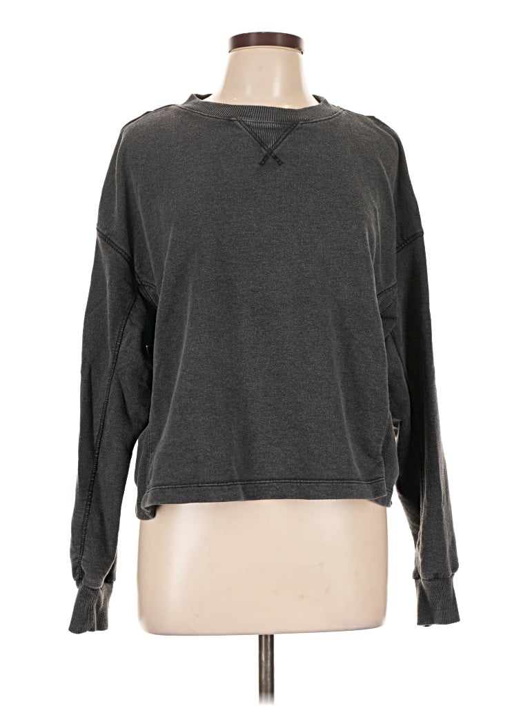 Pre-owned Zella Sweatshirt In Gray