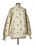 Mure + Grand 100% Rayon Stars Ivory Jacket Size S - photo 1