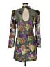 Saylor Print Gray Cocktail Dress Size M - photo 2