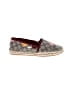 Gucci 100% Leather Floral Gray Flats Size EU (IT) 38 1/2 / US 8 1/2 - photo 1