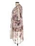 American Eagle Outfitters 100% Polyester Ivory Kimono Size L - photo 5