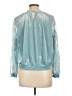 Shein Teal Long Sleeve Blouse Size 12 - photo 2