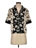 Scotch & Soda 100% Polyester Tropical Ivory Short Sleeve Blouse Size XS - photo 1