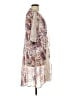 American Eagle Outfitters 100% Polyester Ivory Kimono Size L - photo 4