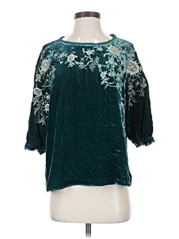Sundance 3/4 Sleeve Blouse (view 1)