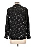 Rails 100% Viscose Rayon Stars Black 3/4 Sleeve Blouse Size L - photo 2