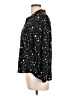 Rails 100% Viscose Rayon Stars Black 3/4 Sleeve Blouse Size L - photo 5