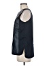 Vince. 100% Leather Black Sleeveless Top Size 6 - photo 5