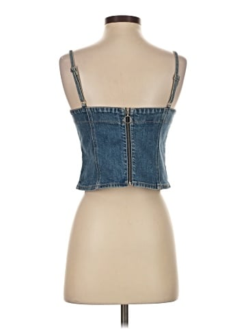Denim Forum Denim Vest (view 2)