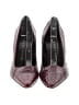 Richard Tyler Burgundy Heels Size 7 1/2 - photo 2
